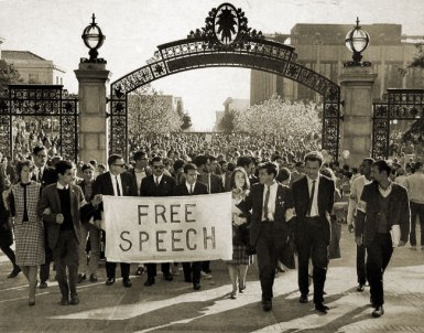 El Free Speech Movement (Berkeley 1964).